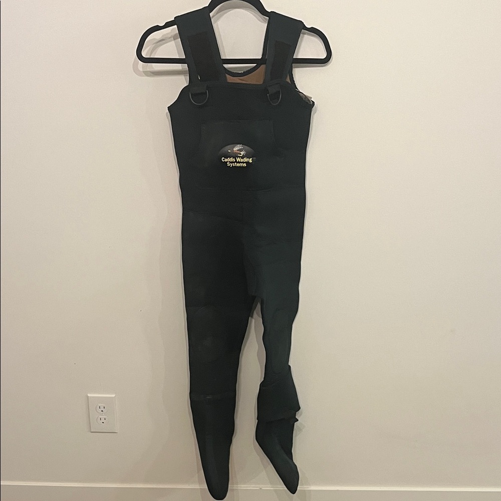 Caddis Wading Systems Kids Dark Green Neoprene Chest Waders